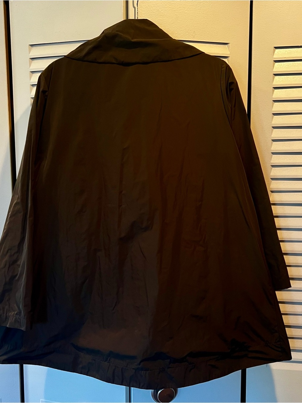 Women's Olive Lightweight Jacket Shirt - Picture 4 of 7